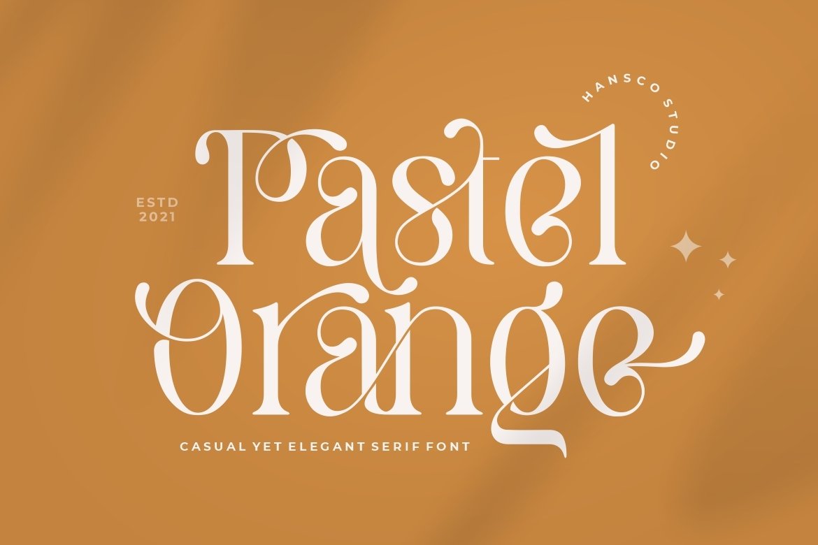 Pastel Orange SVG, DXF, OTF, ttf | fonts procreate, fonts cricut, fonts ...