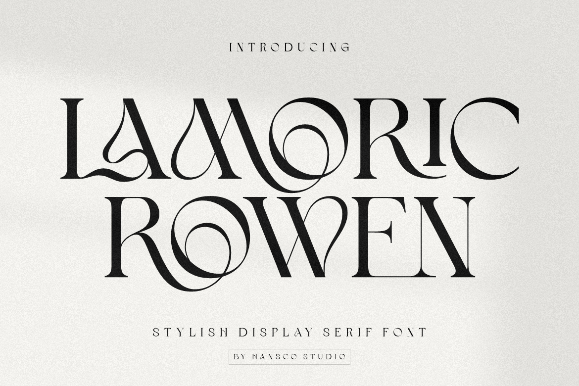 Lamoric Rowen Font – Canva Font, Wedding Font, Elegant Font, Awesome ...