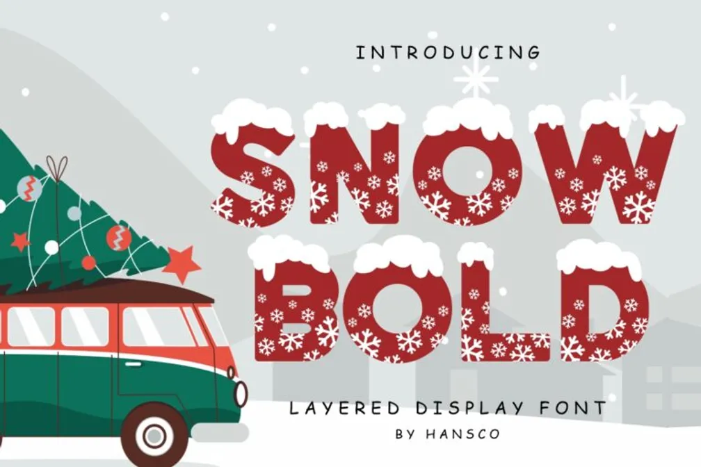 5. Snow Bold